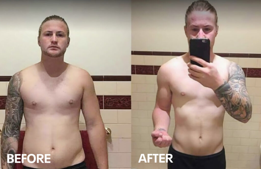 personal trainer transformation