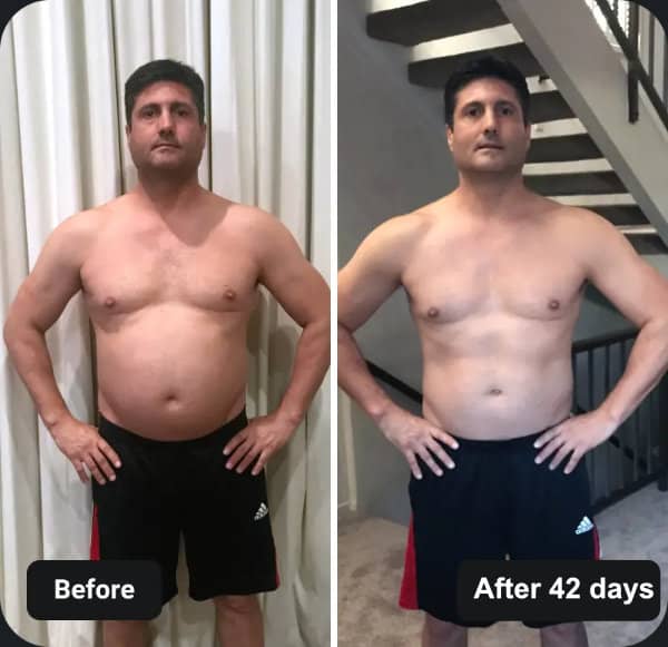 before and after personal trainer