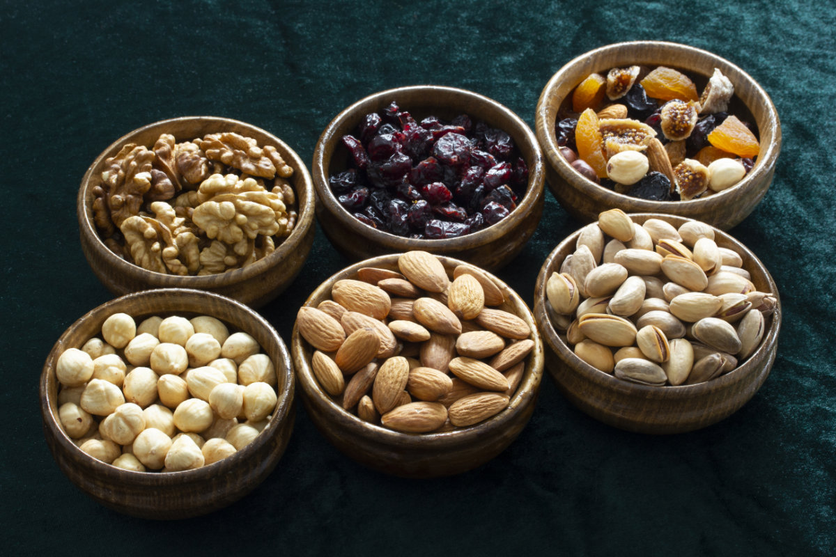 which dry fruit has the most protein