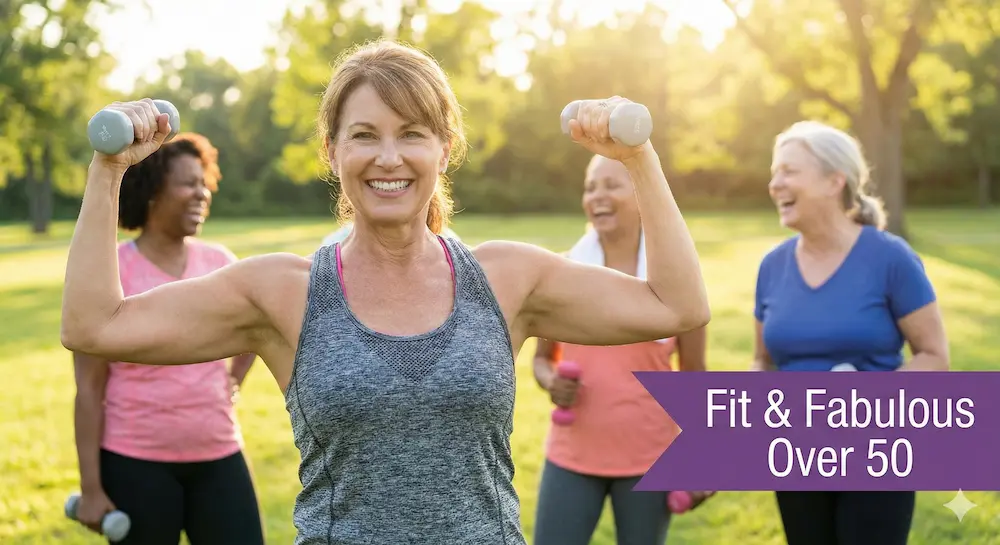 Can flabby arms be toned after 50