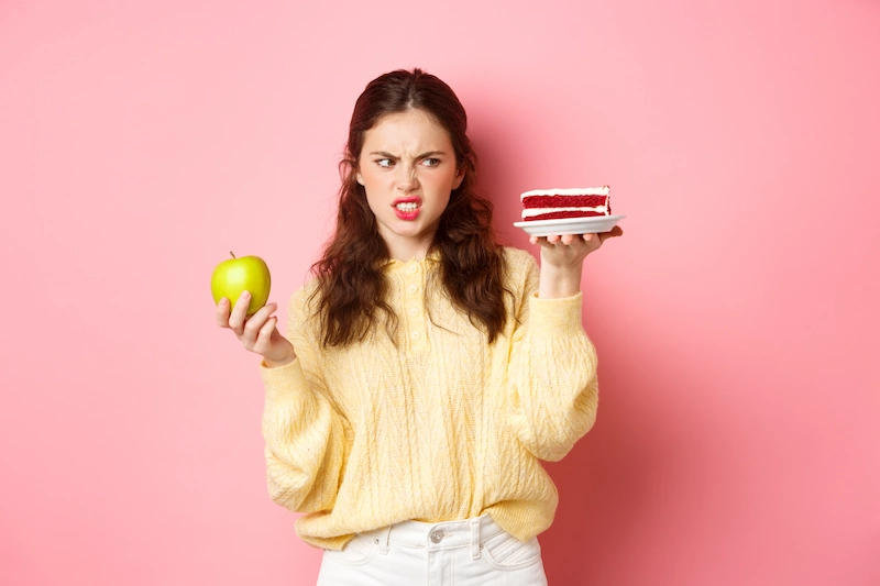 How many calories do models eat