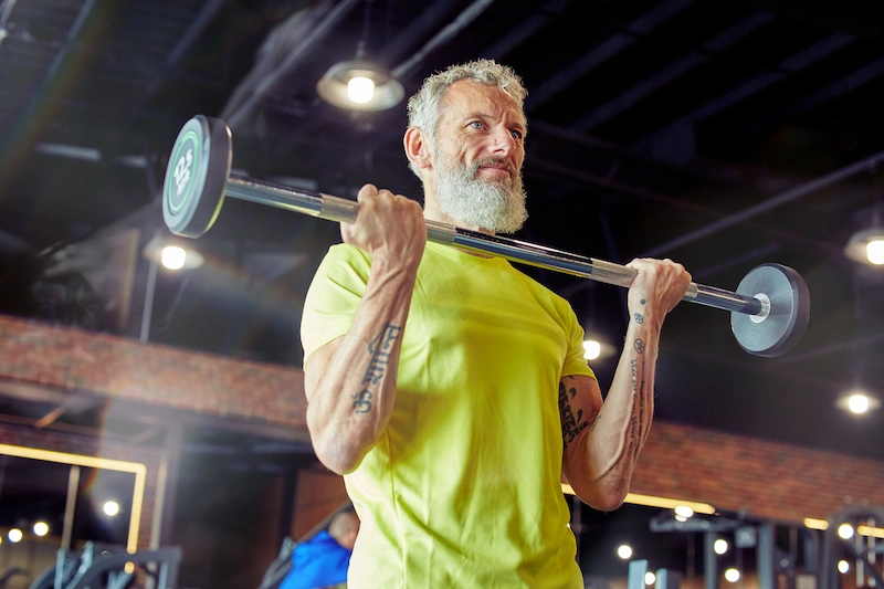 Is 40 too old to build muscle