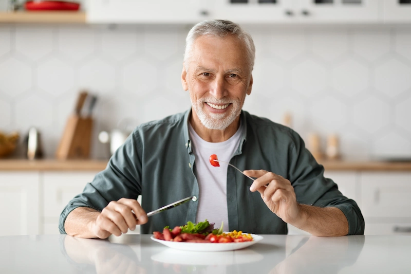 What should I eat to gain muscle after 60