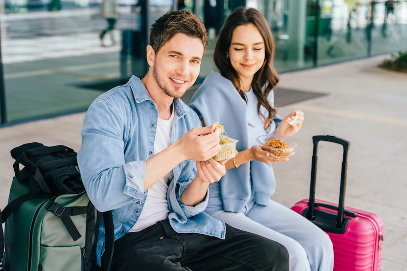 What to eat before flying to avoid bloating
