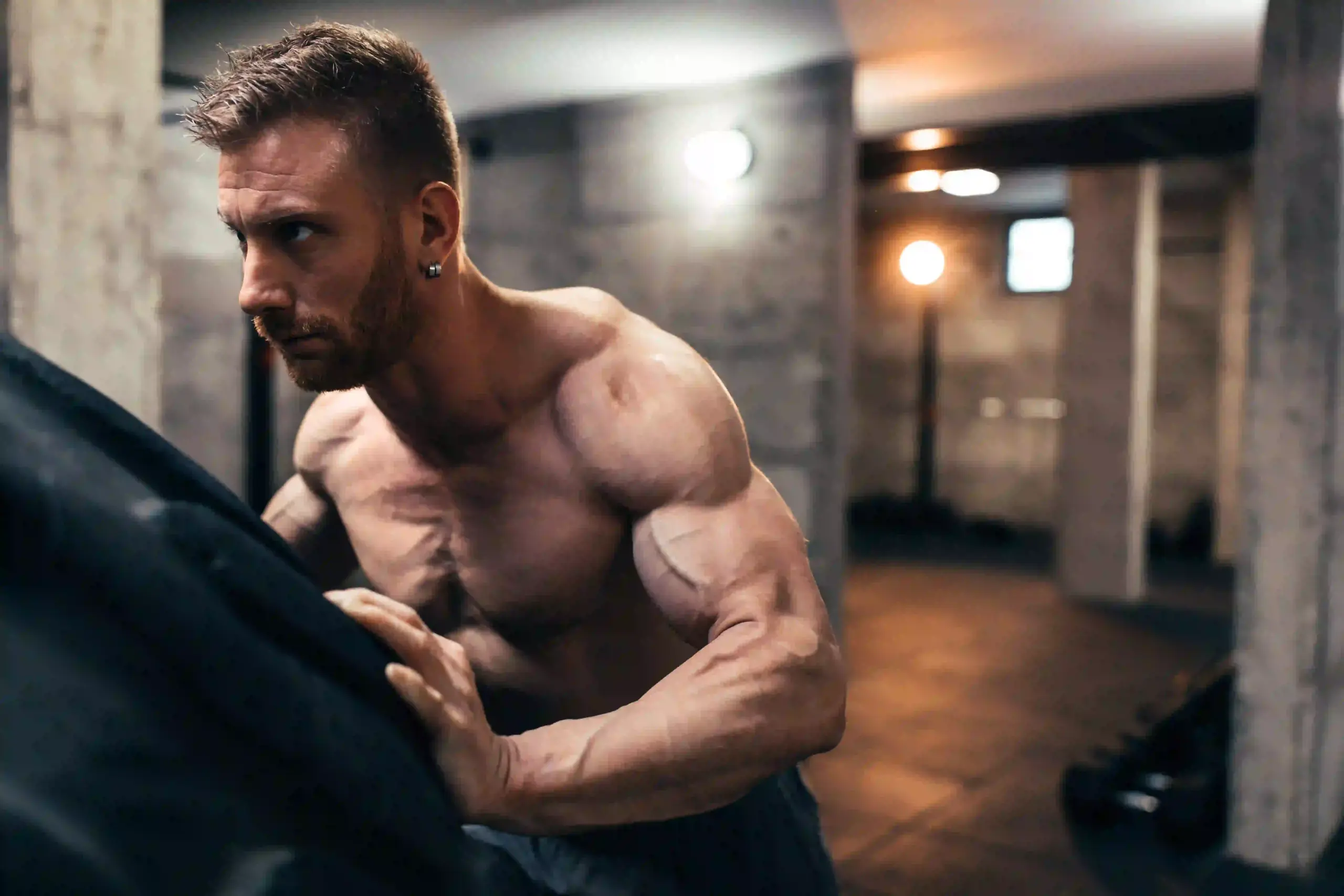 Which muscle is hardest to build