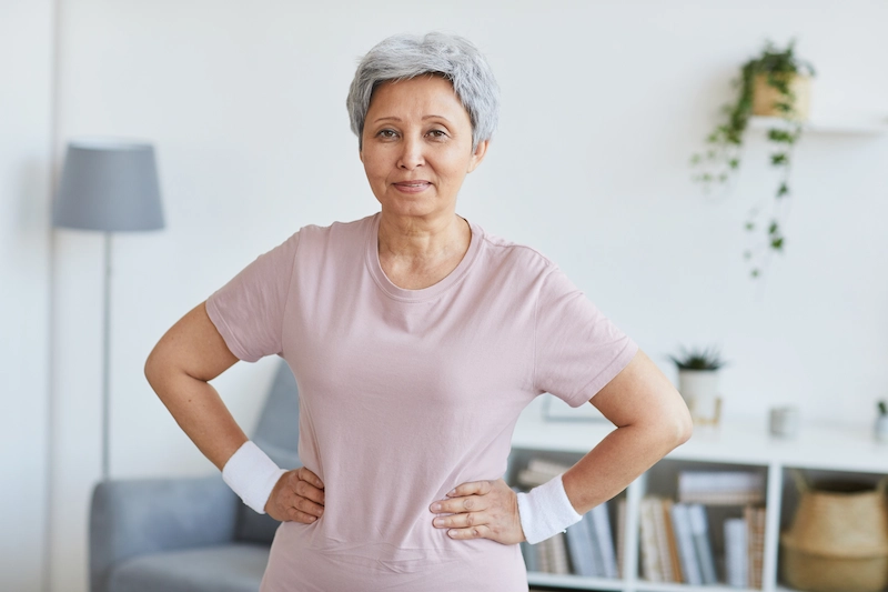 Why do women's waists thicken with age