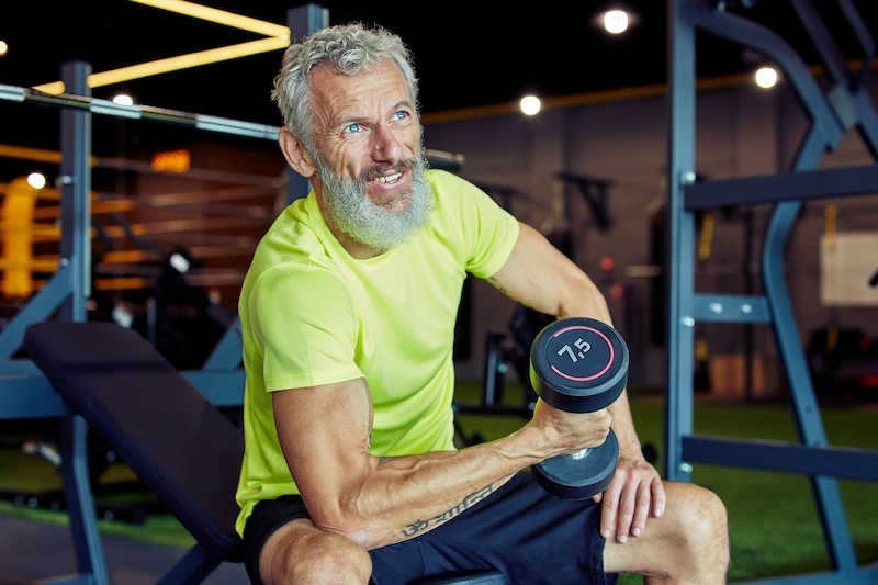 Is 45 too old to build muscle