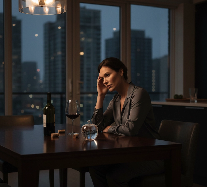 Is a bottle of wine a day too much