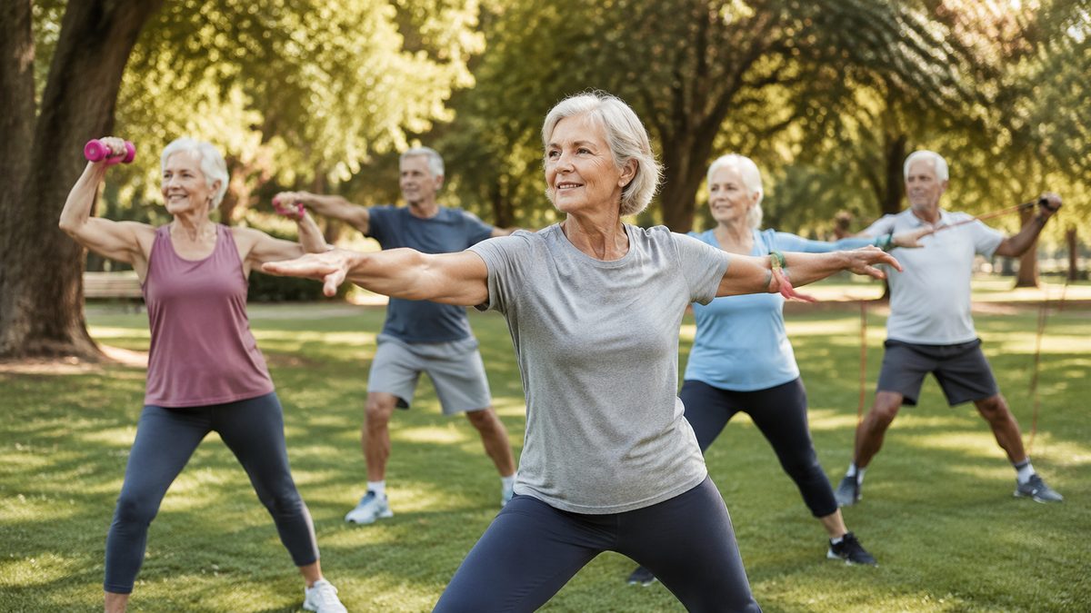 four main types of exercise seniors need to stay healthy featured