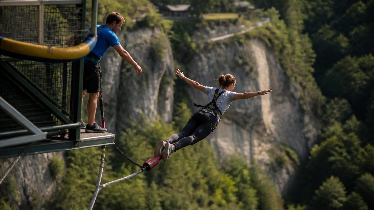 Who should avoid bungee jumping?